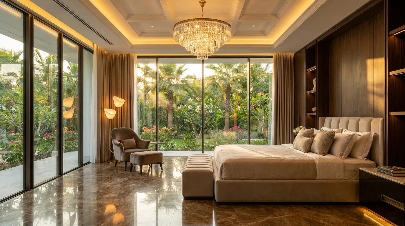 Luxury Villa Master Bedroom