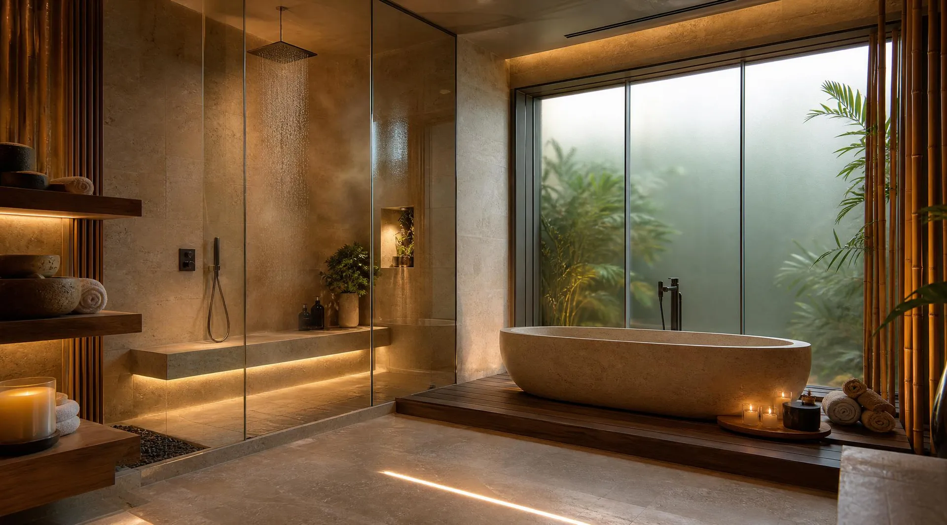 Modern Spa Bathroom Design Ideas for a Relaxing Luxury Home